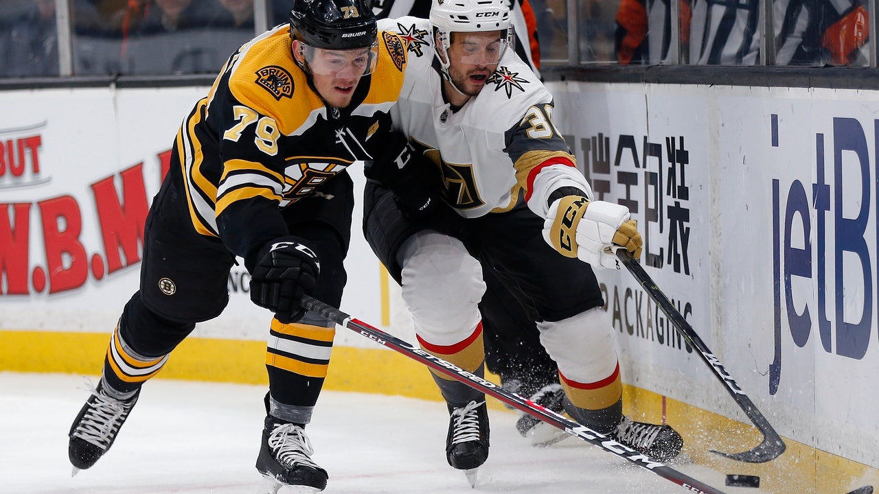 Halak shuts down Golden Knights in Bruins’ 4-1 win